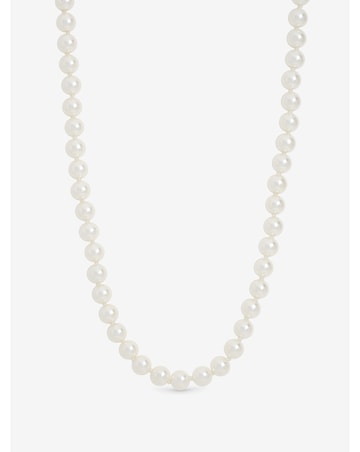 Jon Richard Gold Plated Single Row Pearl Necklace