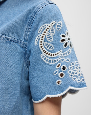 OBJECT Blue Denim Shirt
