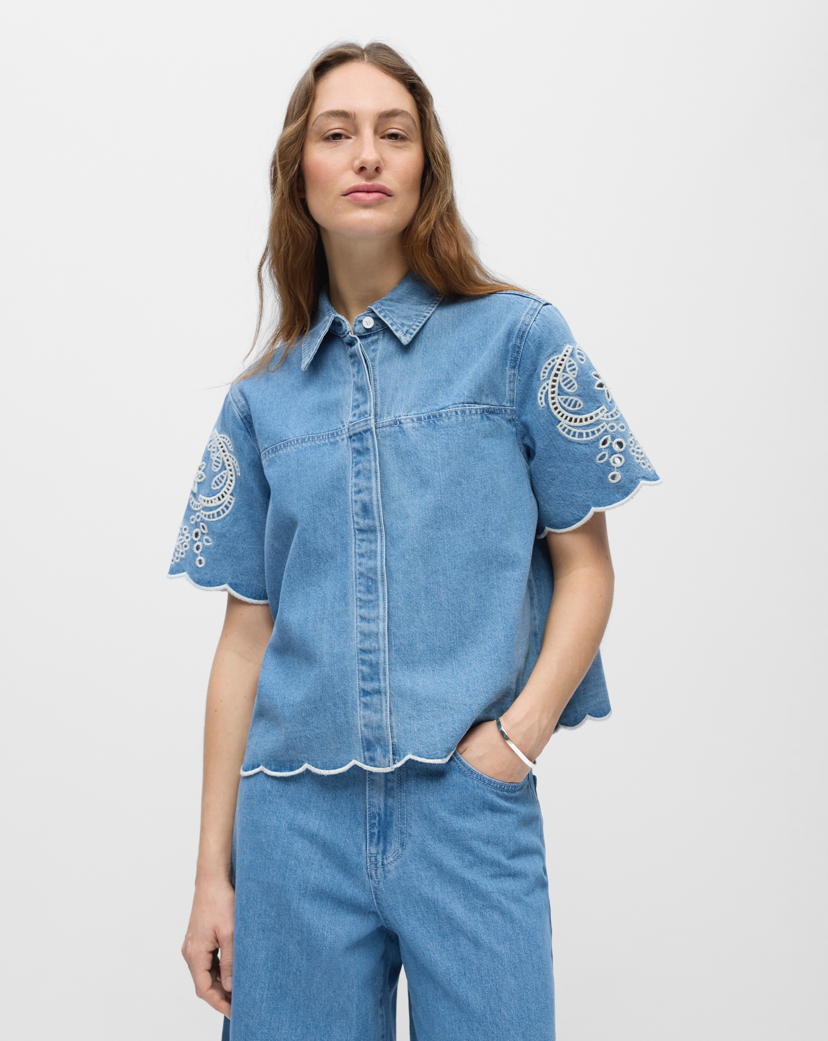 New In - OBJECT DENIM SHIRT