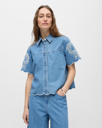 OBJECT Blue Denim Shirt