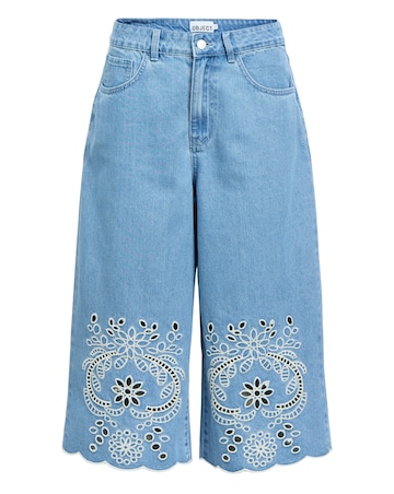 OBJECT Blue Denim Bermuda Shorts