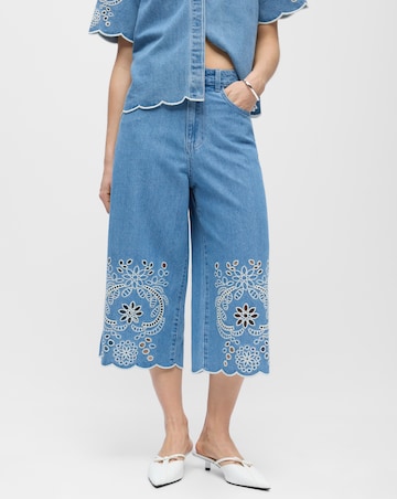 OBJECT Blue Denim Bermuda Shorts