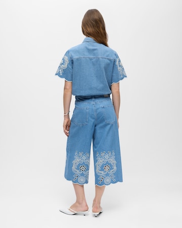 OBJECT Blue Denim Bermuda Shorts