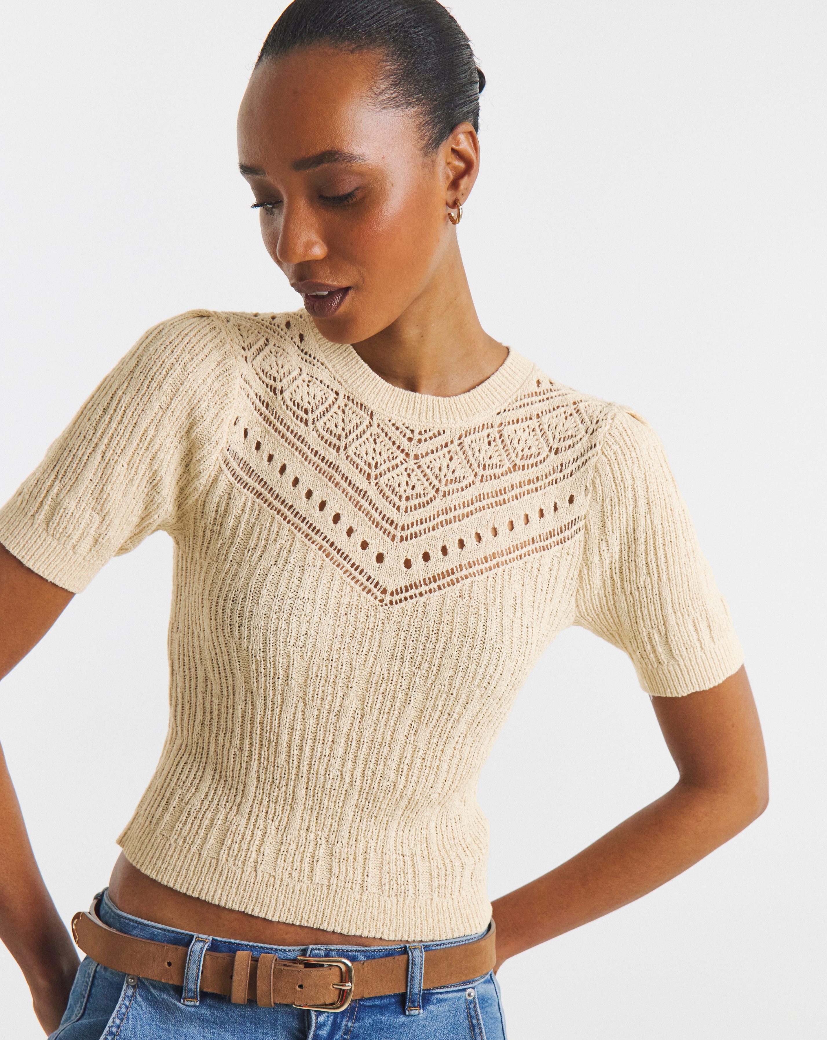 New In - JDY Desha O-Neck Pull Knitted Jumper