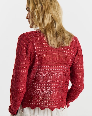 JDY Sun Lay V-Neck Tie Cardigan Knit