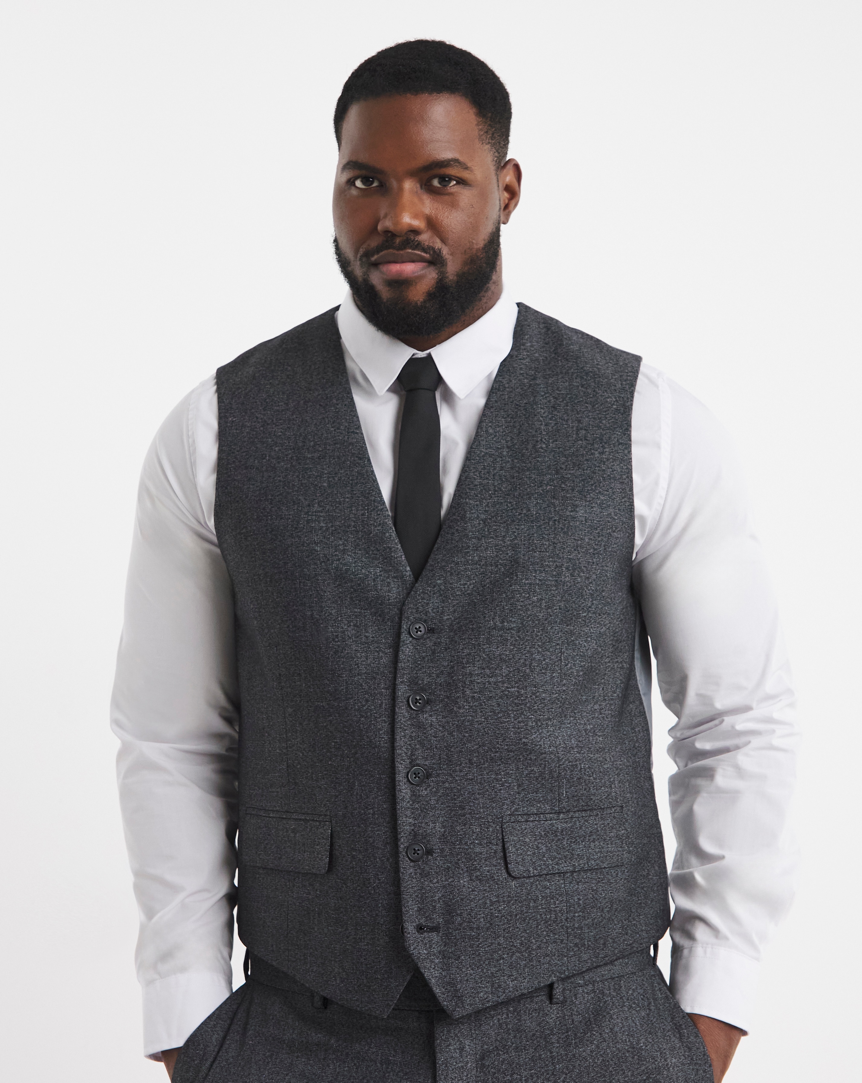 Regular Fit Stretch Waistcoat
