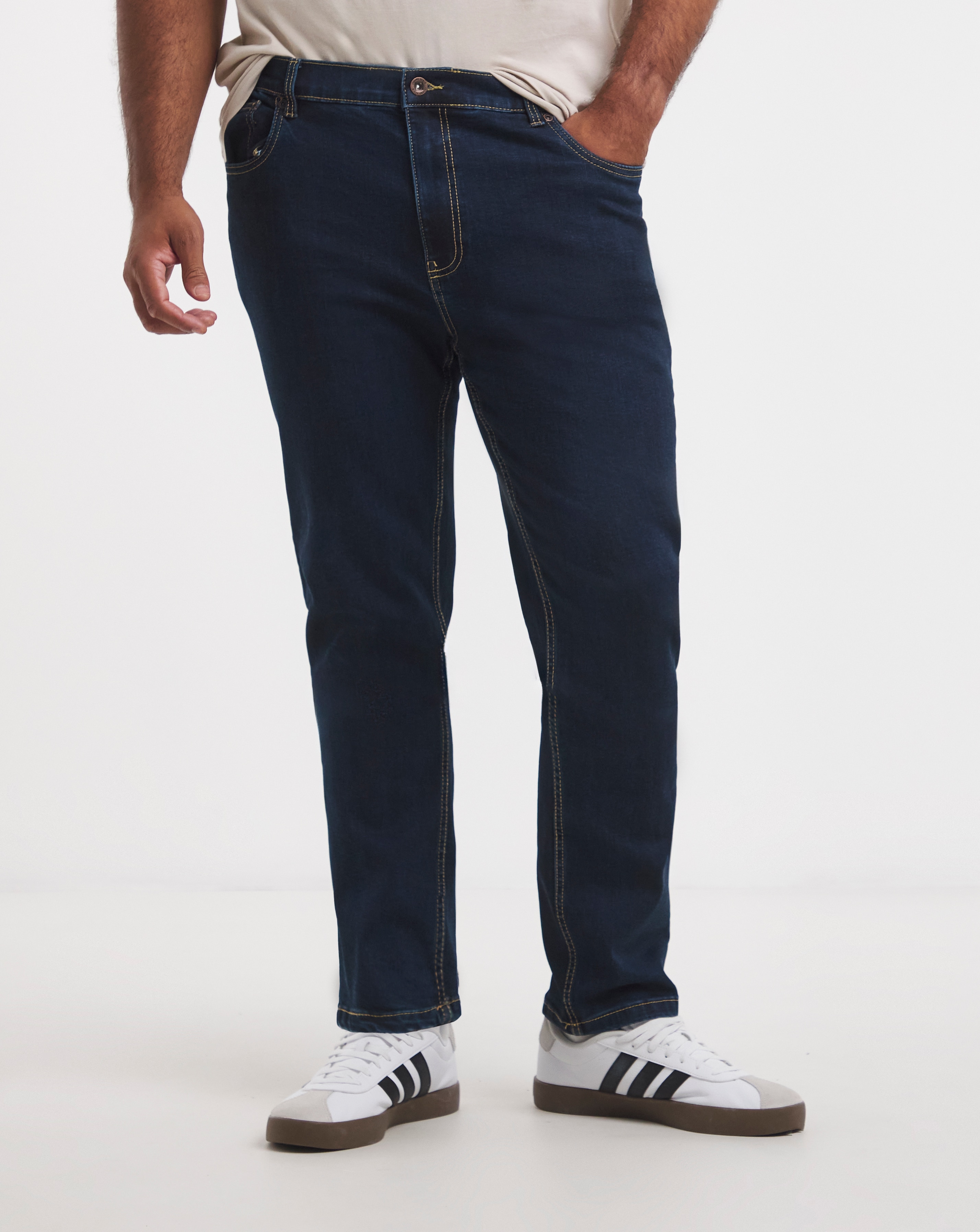 Slim Fit Stretch Jeans Rinsewash