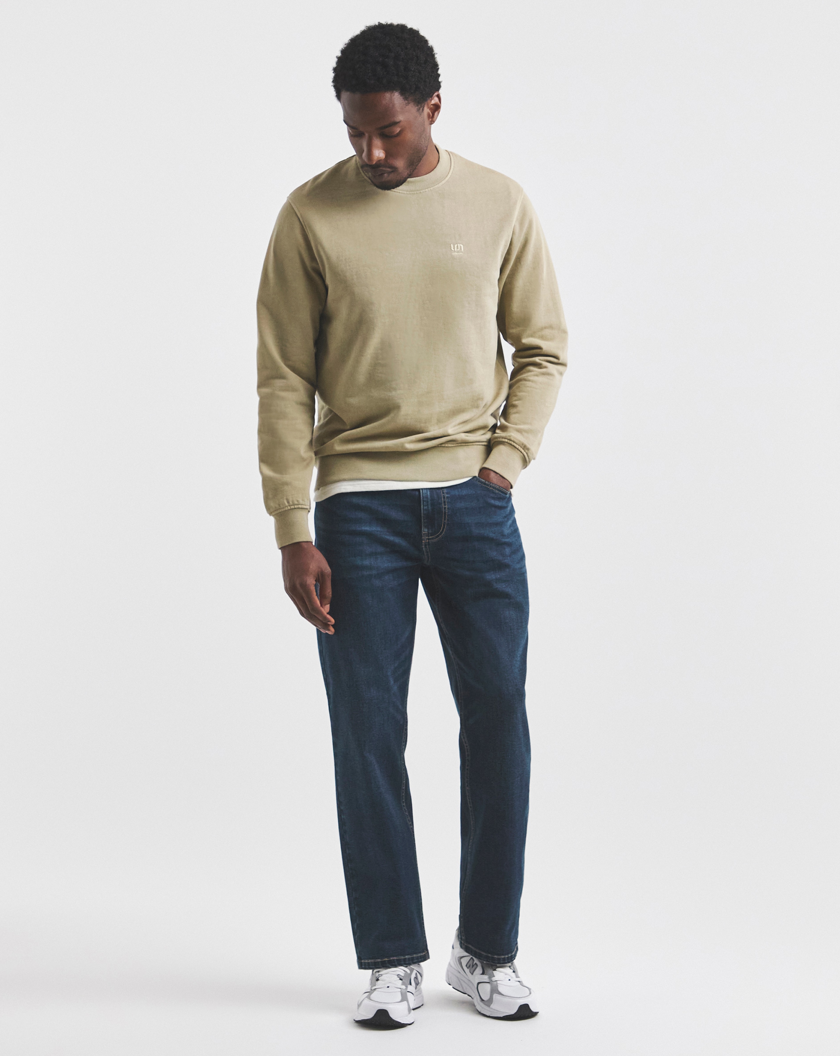 Union Straight Stretch Jeans Darkwash