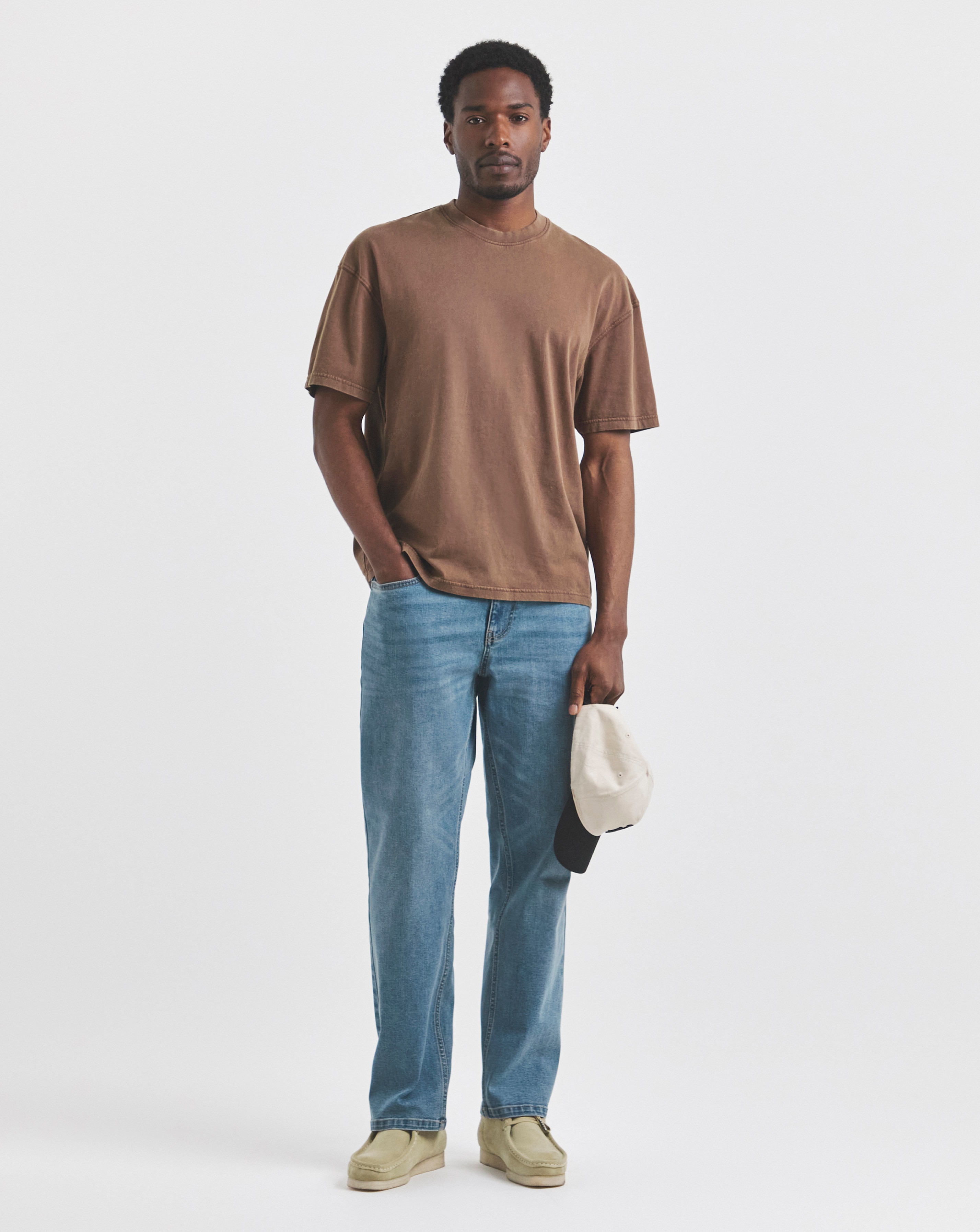 Union Straight Stretch Jeans Light Wash