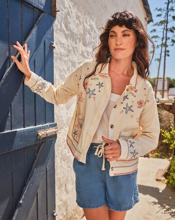Fatface Shells Embroidered Jacket