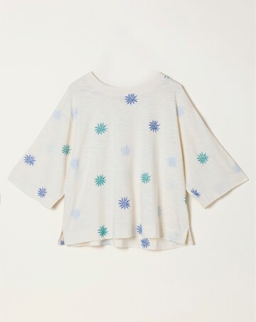 Fatface Kate Sun Tile Emroidered Top