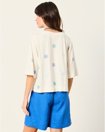 Fatface Kate Sun Tile Emroidered Top