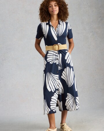 White Stuff Rua Jersey Shirt Dress