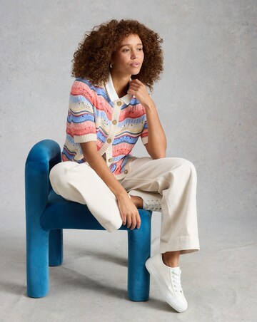 White Stuff Isabella Wavy Cardi