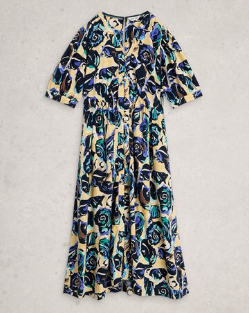 White Stuff Fern Linen Blend Dress