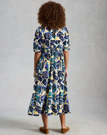 White Stuff Fern Linen Blend Dress