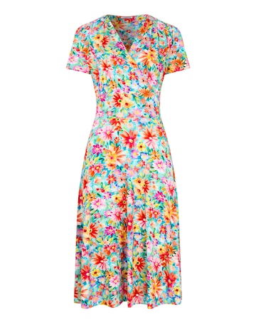 Joe Browns Joyful Floral Jersey Dress