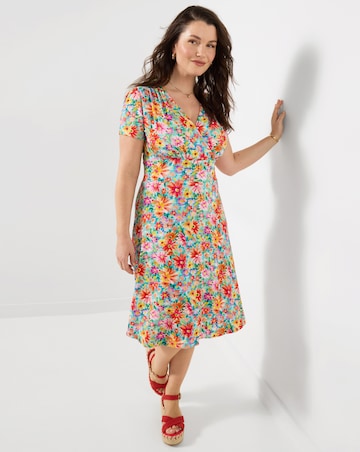 Joe Browns Joyful Floral Jersey Dress