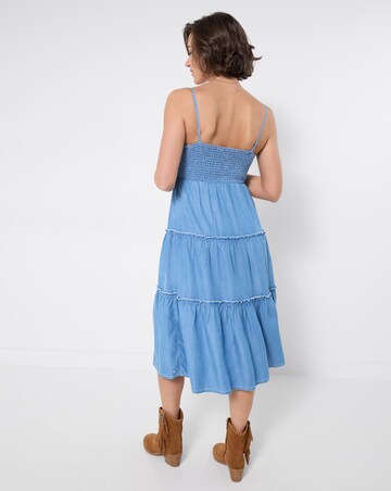 Joe Browns Ellie Embroidered Denim Dress