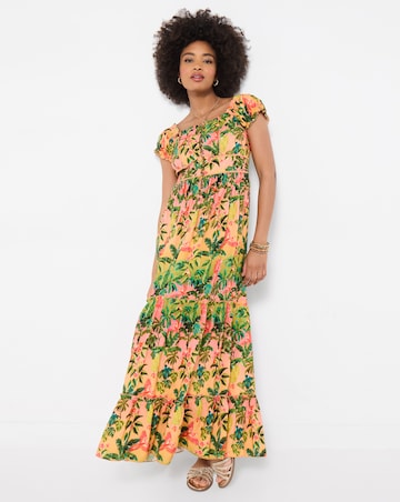 Joe Browns Sunset Beach Printed Maxi Dress Petite