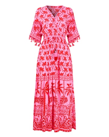 Joe Browns Perfect Palms Maxi Dress Petite