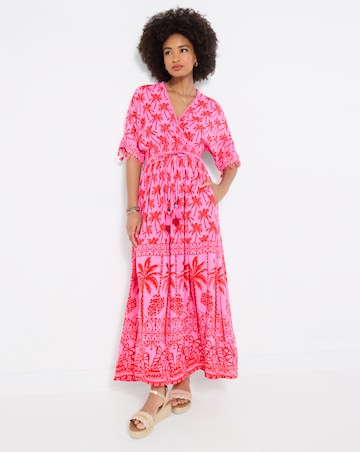 Joe Browns Perfect Palms Maxi Dress Petite