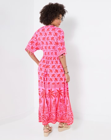 Joe Browns Perfect Palms Maxi Dress Petite