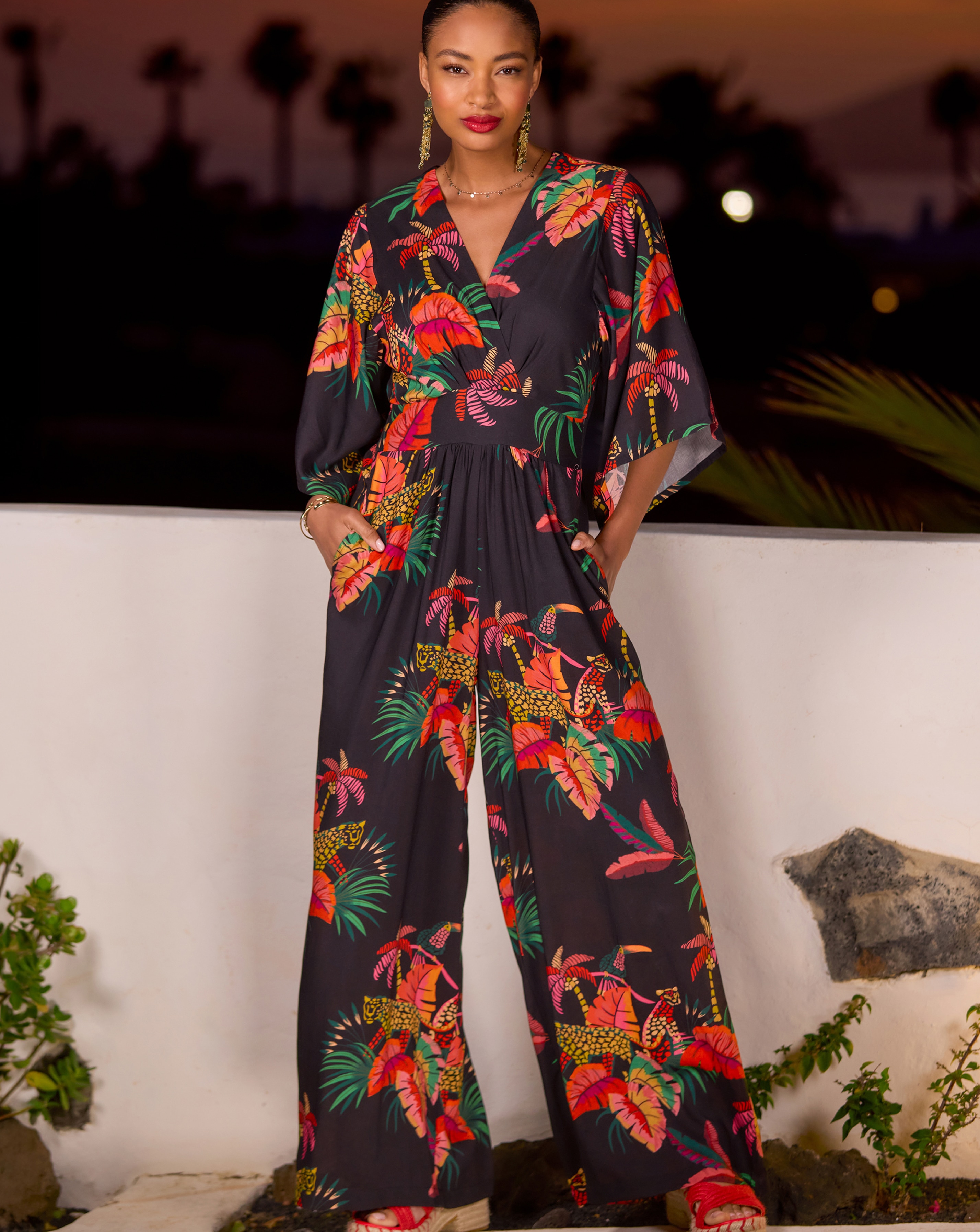 New In - Tropical Paradise Jumpsuit