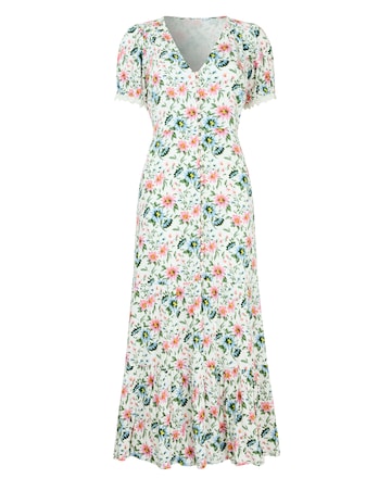 Joe Browns Penelope Printed Crinkle Dress