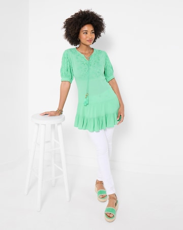 Joe Browns Green With Envy Tunic Dress