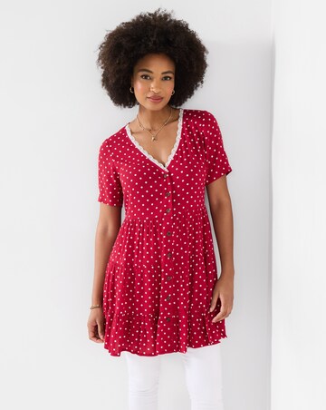 Joe Browns Summer Sunshine Spotty Tunic Dress