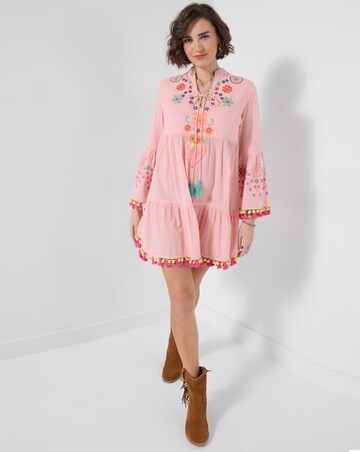 Joe Browns Delightful Doby Tunic Dress