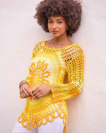 Joe Browns Summer Sunshine Crochet Top