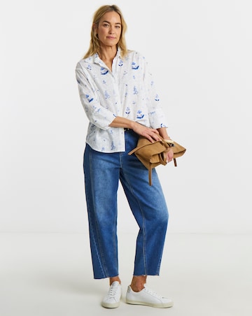 JDY Tallie Printed Anglaise Shirt