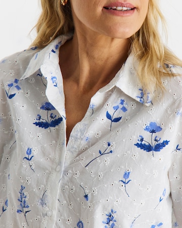 JDY Tallie Printed Anglaise Shirt