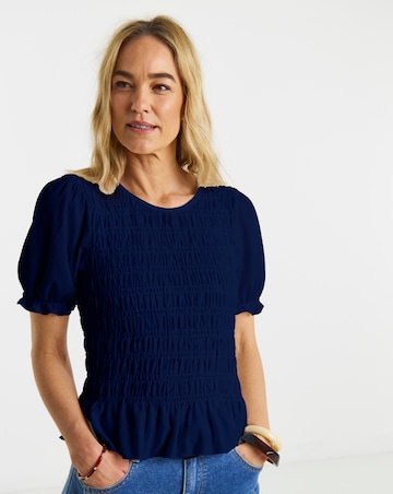 JdY Feline Life S/S Smock Top