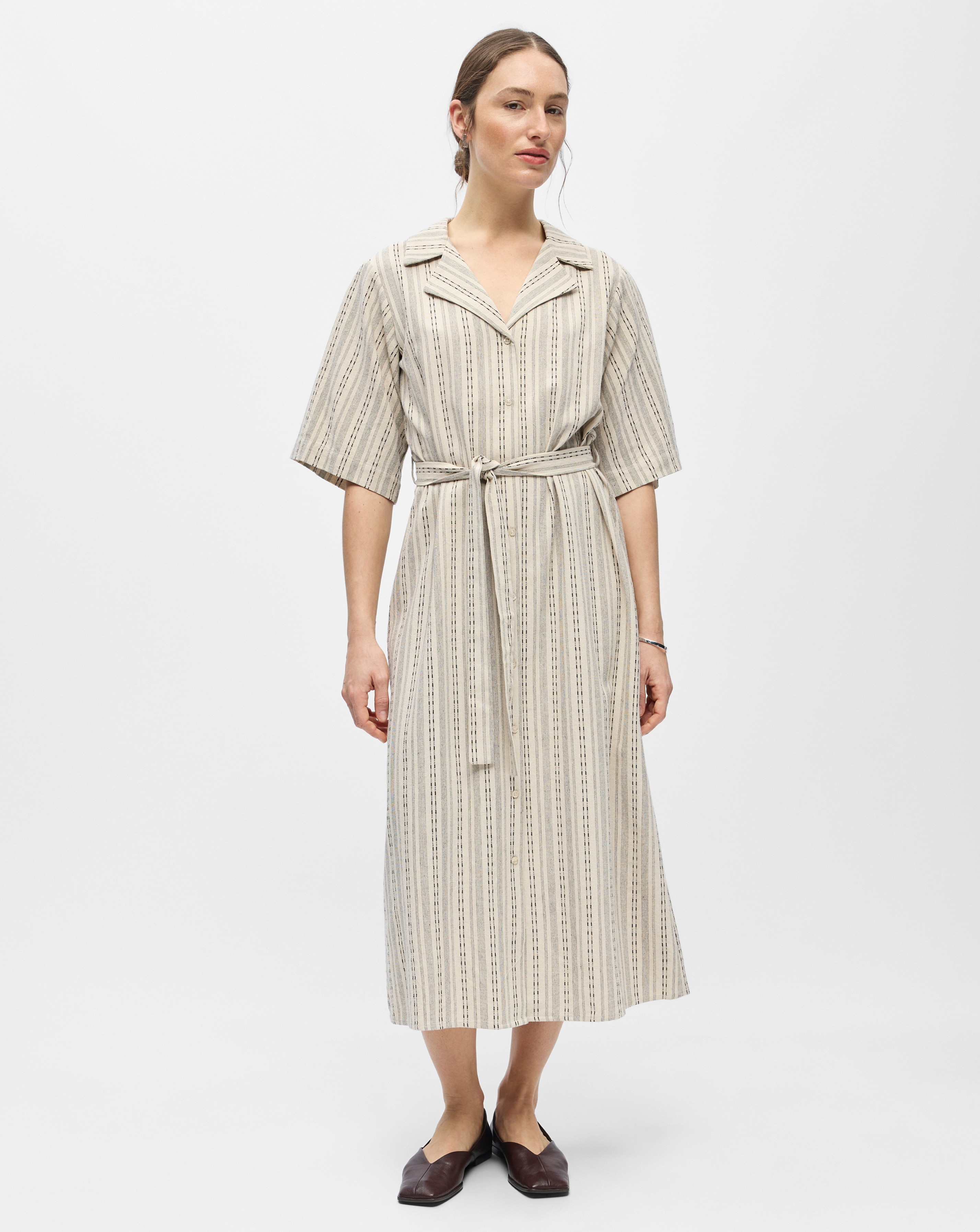 New In - OBJECT SHIRT MIDI DRESS