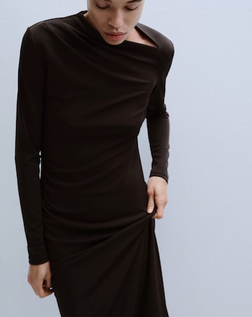 Mango Boat Neck Dress