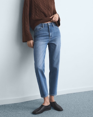 Mango Comfort High-Rise Mom Jean