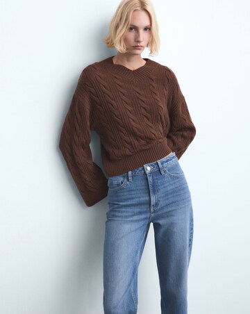 Mango Comfort High-Rise Mom Jean