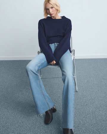 Mango Flare Mid-Rise Jean