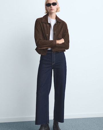 Mango High Waisted Culotte Jean