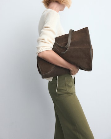 Mango High Waist Wide Leg Jean