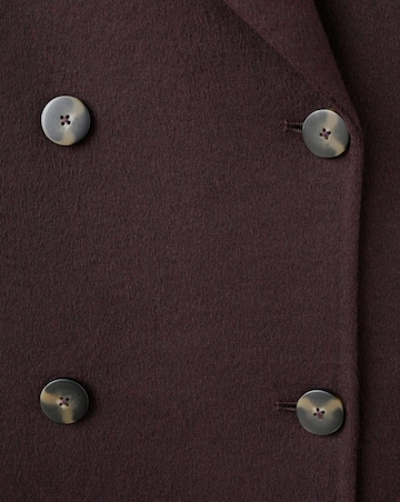 Mango Wool Mix Double Breasted Coat