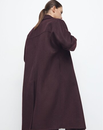 Mango Wool Mix Double Breasted Coat