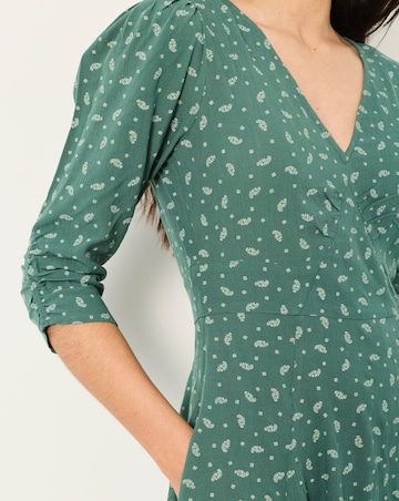 FatFace Anya Paisley Midi Dress