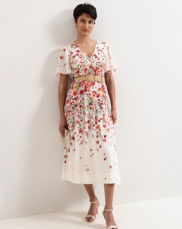 Phase Eight Lovette Floral Midi Dress