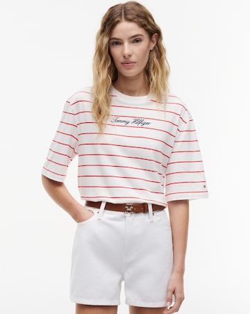 Tommy Hilfiger Classic Script Trapeze Tee