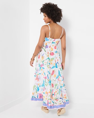 Joe Browns Beautiful Border Maxi Dress Petite