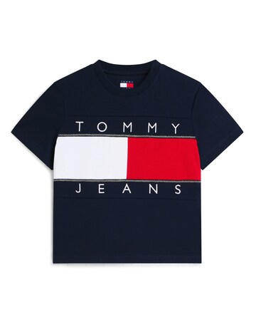 TOMMY JEANS FLAG TEE